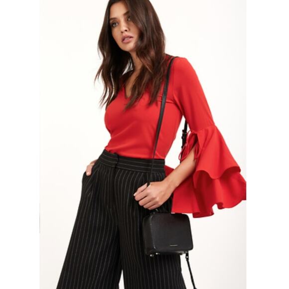 Rebecca Minkoff Box Crossbody Bag Black Snakeskin Embossed Leather Studded - Picture 13 of 14